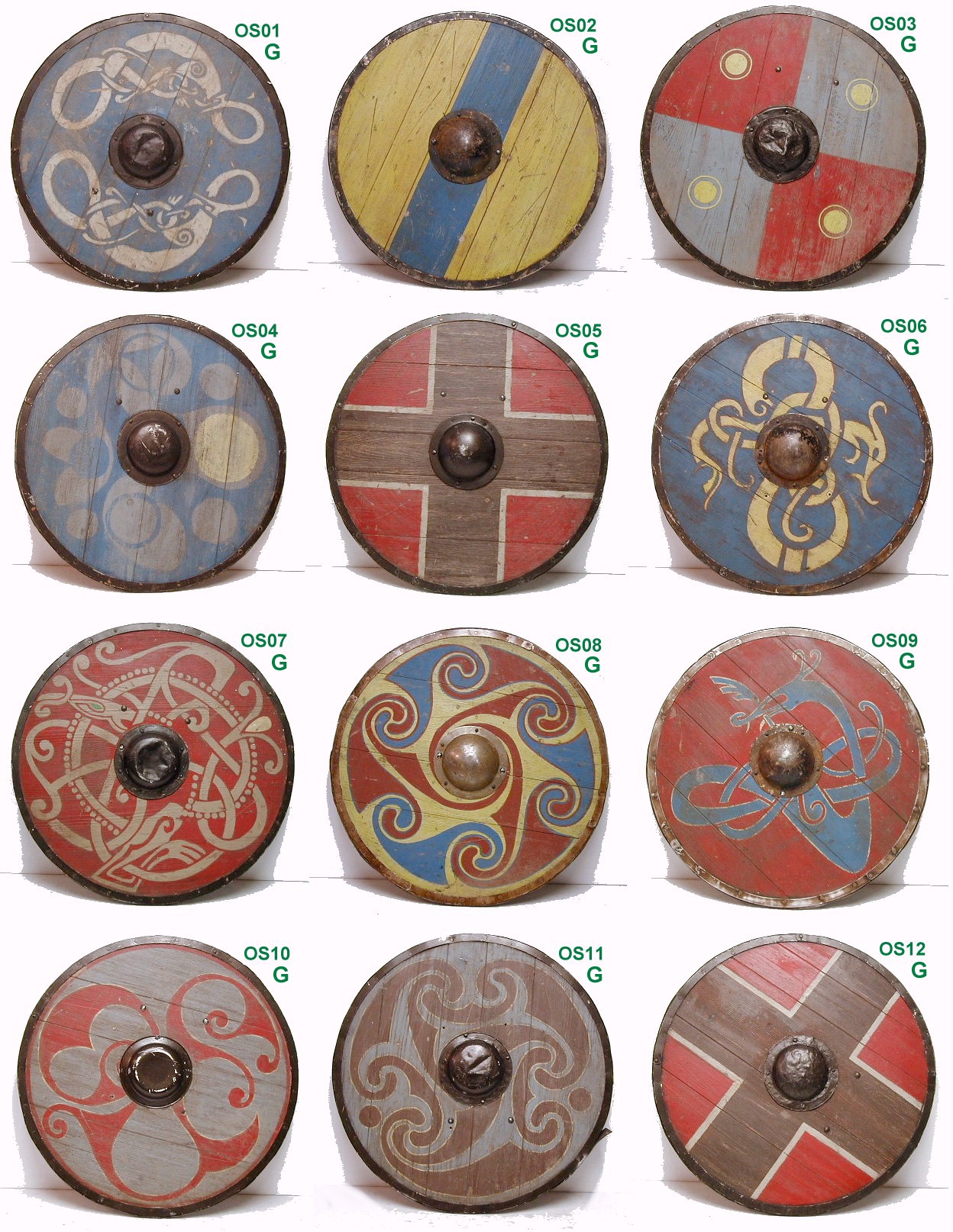 Shield patterns for Saxon / Vikings?